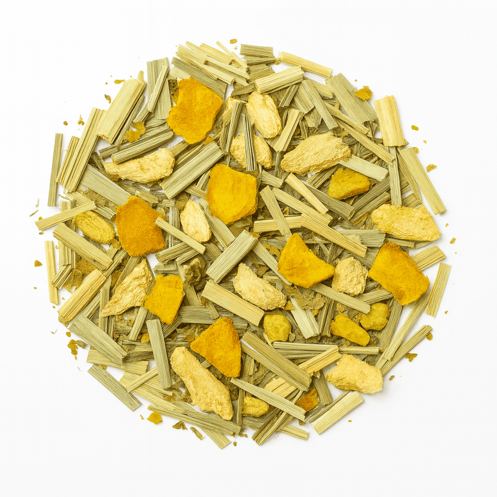 Lemongrass, ginger, and turmeric blend