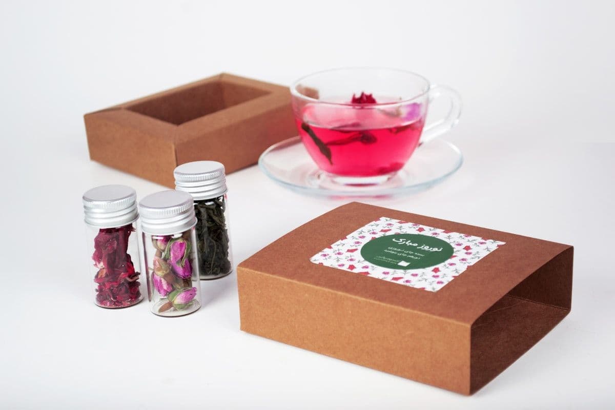 Private label tea packaging