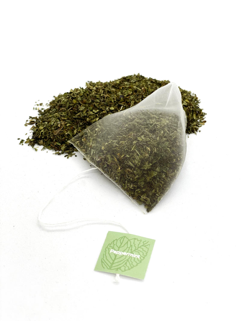 Organic Peppermint - Pyramid Tea Bags 100 Pack