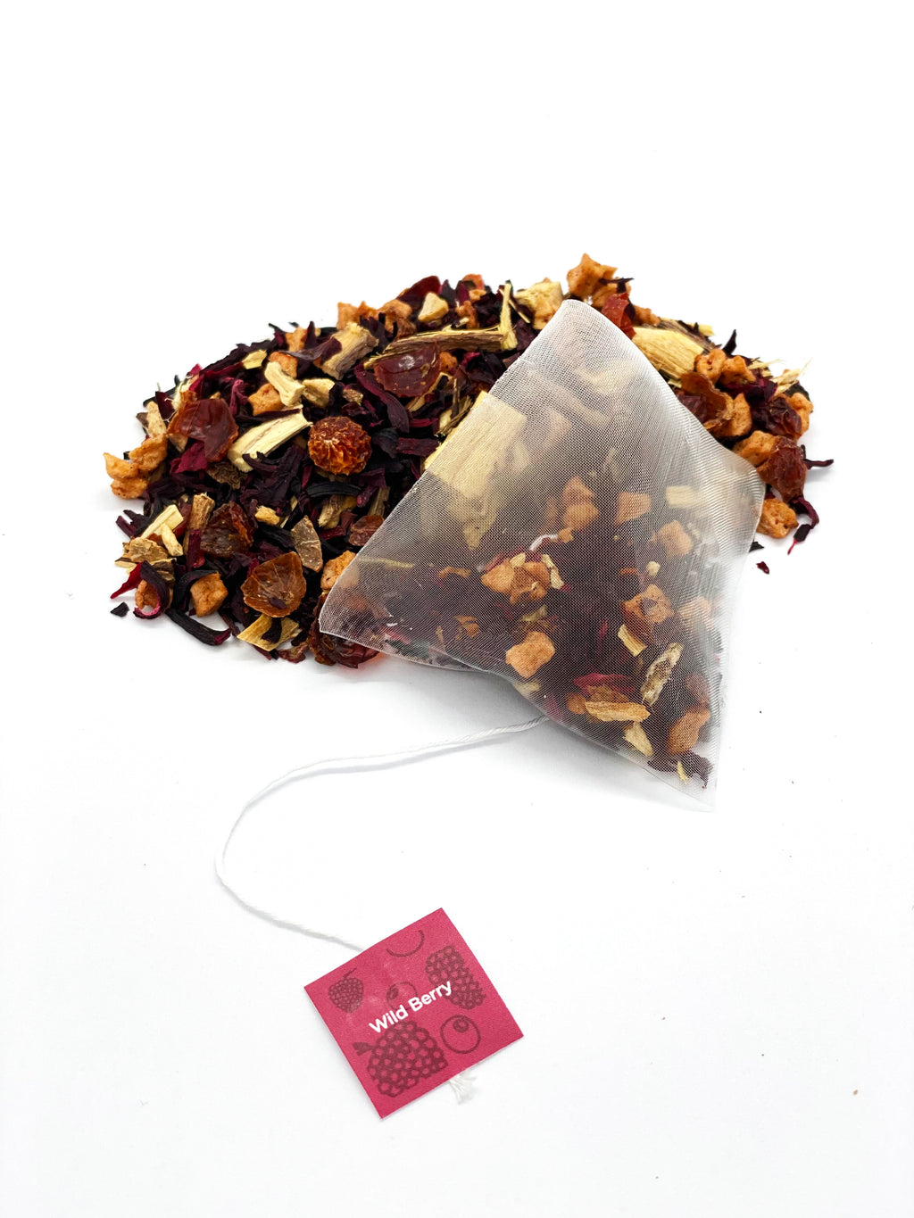 Organic Wild Berry - Pyramid Tea Bags 100 Pack